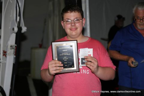 Austin Alberd was the 1st place winner in the steak category in the 2nd annual Country Kids Cook-Off at Hilltop Supermarket.