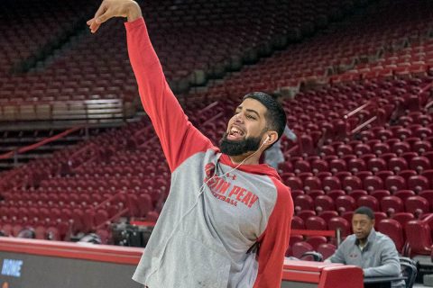 Austin Peay Basketball's Eli Abaev. (APSU)