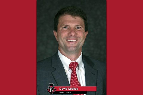 APSU Women's Basketball head coach David Midlick