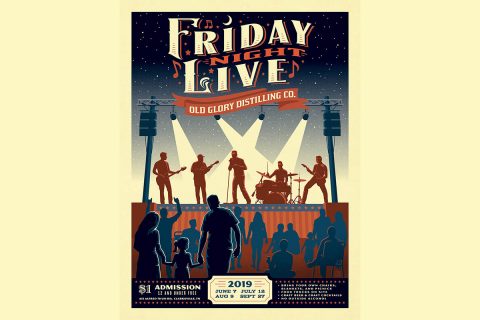 Old Glory Distilling Co. Friday Night Live Summer Concert Series