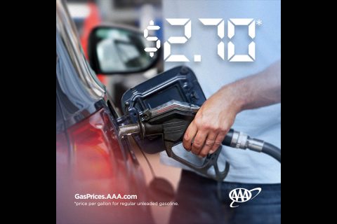 AAA Forecasts Summer National Gas Price Average to Drop to $2.70. (AAA)