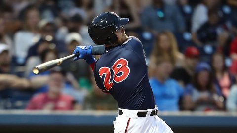 Nashville Sounds Six-Run Sixth Inning Leads to Win Over New Orleans Baby Cakes at First Tennessee Park Thursday night. (Nashville Sounds)