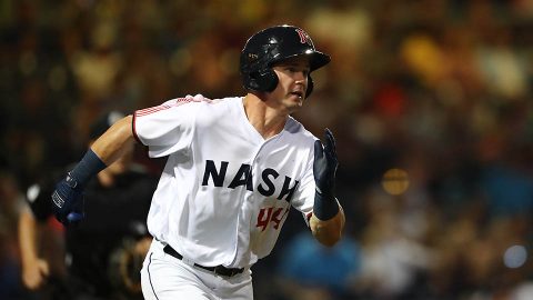 Oklahoma City Dodgers halt Nashville Sounds' Winning Streak at Five Games. (Nashville Sounds)