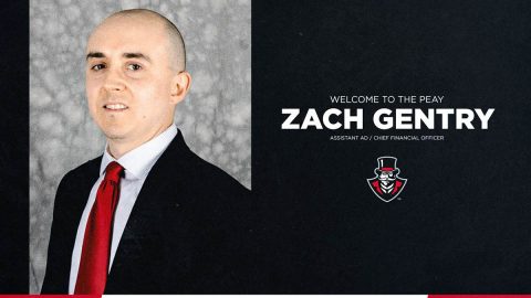 Austin Peay Athletics Chief Financial Officer Zach Gentry. (APSU Sports Information)