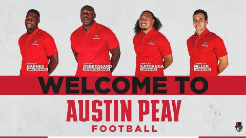 Austin Peay football adds Keenan Barnes, Cameron Miller, Darion DeBrossard, and Spencer Katoanga to 2019 roster. (APSU Sports Information)