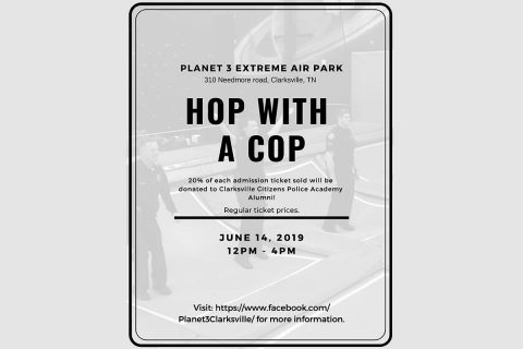 "Hop with a Cop" set for June 14th.