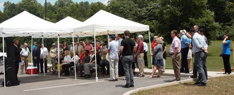 Wade Bourne Nature Center Groundbreaking Ceremony.