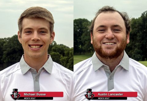 Austin Peay Men's Golf - Michael Busse and Austin Lancaster. (APSU Sports Information)