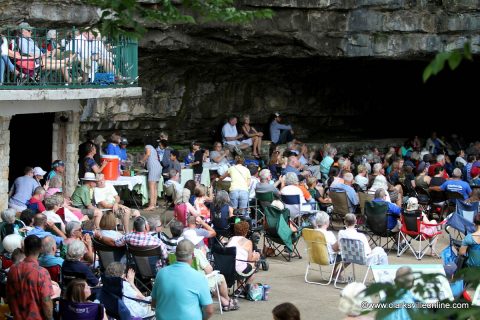 Friends of Dunbar Cave hosted its annual Cooling at the Cave, with a live musical performance by Clarksville's own Cumberland Winds Jazz Project.