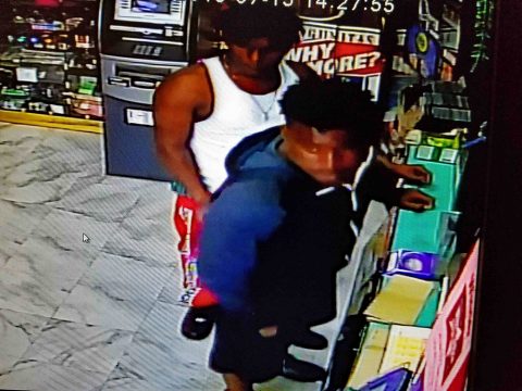 Clarksville Police are working to identify the two suspects in this photo.