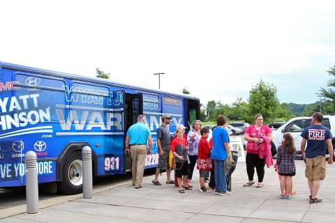 Clarksville Transit System Patrons ride free Wednesday, July 3rd.