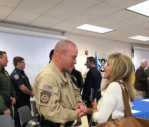 Earlier this month I joined the Vice President for a visit to our southern border and met CBP pilot Christopher Carney of Parsons. 
