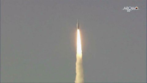 Ascent Abort-2 successfully launched at 6:00am CDT from Space Launch Complex 46 at Cape Canaveral Air Force Station in Florida. (NASA)