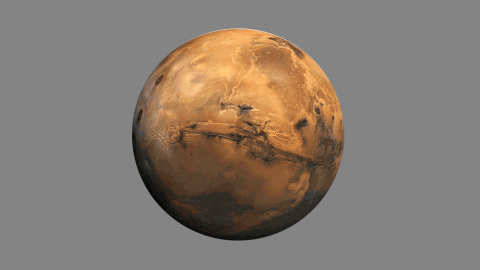 This artist's concept is a simulation of what seismic waves from a marsquake might look like as they move through different layers of the Martian interior. (NASA/JPL-Caltech/ETH Zurich/ Van Driel) This artist's concept is a simulation of what seismic waves from a marsquake might look like as they move through different layers of the Martian interior. (NASA/JPL-Caltech/ETH Zurich/ Van Driel)