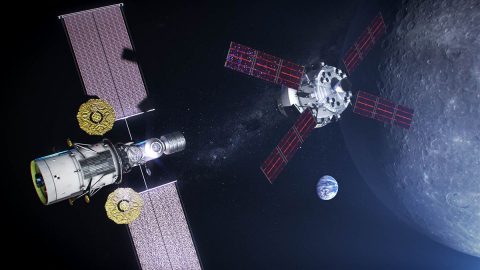 Gateway 2024 Artist Concept. (NASA)