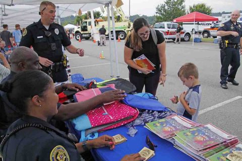 Clarksville Police Department's National Night Out. (Jim Knoll, CPD)