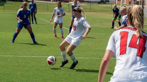 Austin Peay Women's Soccer unable to hold lead late in 1-1 draw at Chattanooga. (APSU Sports Information)