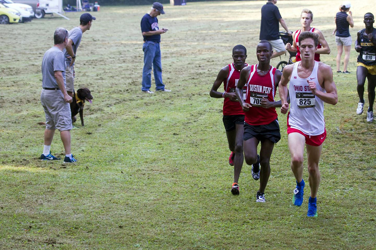 Austin Peay Men's Cross Country kicked off 2019 season at Belmont Opener, Friday. (APSU Sports Information)