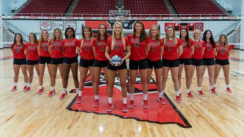 The 2019 Austin Peay State University Volleyball Team. (APSU Sports Information)