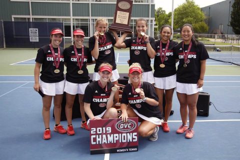 2018-2019 OVC Champion Austin Peay Women's Tennis Team has competitive 2019-20 Schedule. (APSU Sports Information)