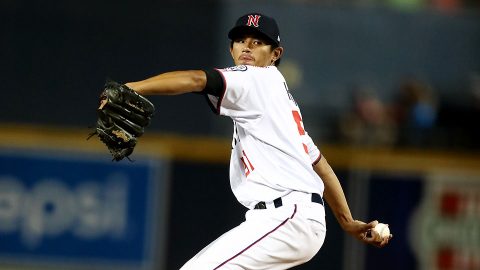 Ohama Storm Chasers Starter Arnaldo Hernandez One-Hits Nashville Sounds in Eight Innings of Work. (Nashville Sounds)