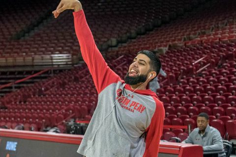 Austin Peay Basketball junior Eli Abaev. (APSU Sports Information)