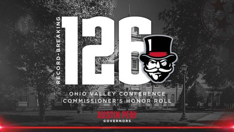 Austin Peay has record breaking 126 Governors named to OVC Commissioner's Honor Roll. (APSU Sports Information)