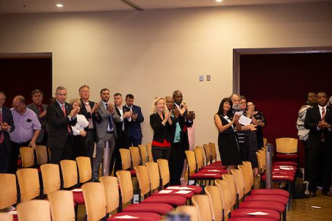 Several state and local dignitaries attended the event. (APSU) Several state and local dignitaries attended the event. (APSU)