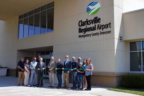 (L to R) Cory Bondurant, Carlye Sommers, James Halford Jr., Doug Jones, Mayor Joe Pitts, John Patterson, Josh Vaughn, Kyle Clements, Sean Michael Horn, Kathy Ochaa-Vidales, Sarah Bielinski and Haley Randell.