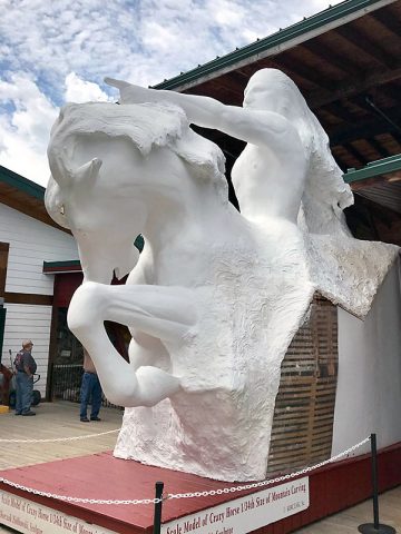 Crazy Horse Monument.