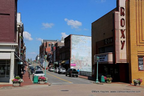 The Roxy Regional Theatre in Downtown Clarksville.