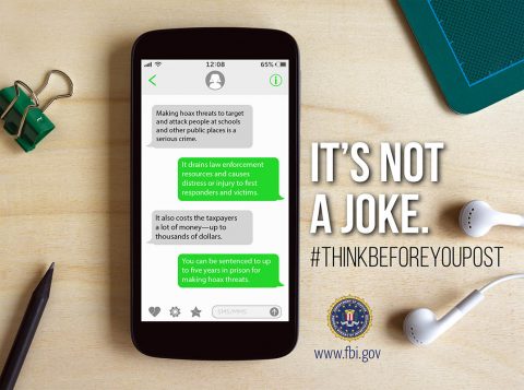 FBI: It's Not A Joke, Think Before You Post