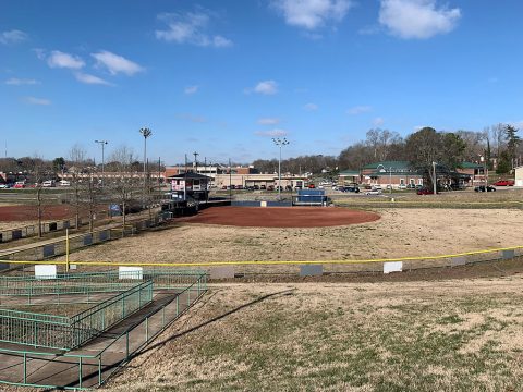 Merricourt Park Ball Fields.