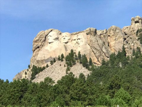 Mount Rushmore South Dakota.