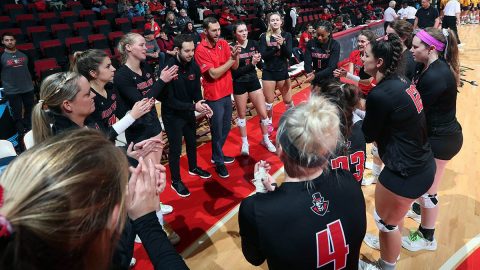 Austin Peay Women's Volleyball hits the road to take on Northwestern, Stephen F. Austin and Texas Tech at NU Under Armour Challenge. (APSU Sports Information)