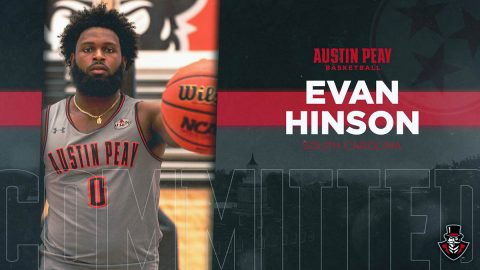 Austin Peay Men's Basketball signs South Carolina transfer Evan Hinson for the 2019-20 season. (APSU Sports Information)