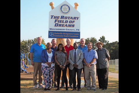 Montgomery County Commissioners at Field of Dreams.