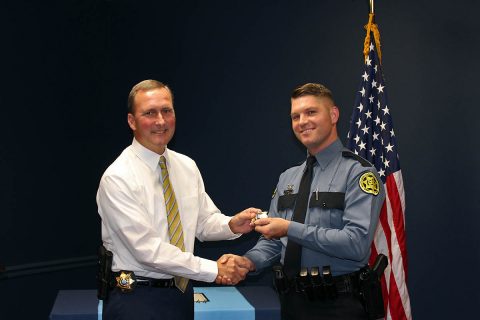 Montgomery County Sheriff’s Office promotes Denis Bowles to Corporal.