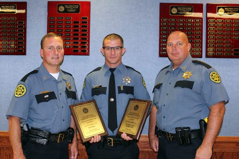 Montgomery County Sheriff’s Deputy Joshua Beck received the Best Athlete Award and the Dr. Wade B. McCamey Leadership Award.