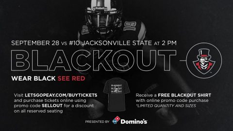 Austin Peay Football Jacksonville State Blackout