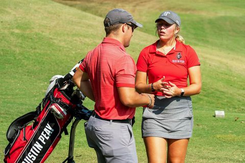 Austin Peay Women's Golf freshman Payton Elkins has big day Tuesday in final round of the Lady Red Wolves Classic. (APSU Sports Information) Austin Peay Women's Golf freshman Payton Elkins has big day Tuesday in final round of the Lady Red Wolves Classic. (APSU Sports Information)
