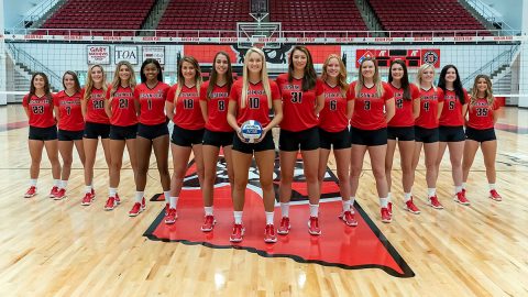 2019 Austin Peay Volleyball Team. (APSU Sports Information)