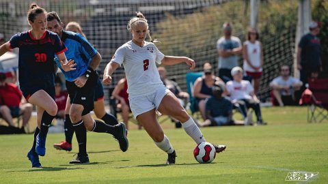 Austin Peay Women's Soccer holds off Eastern Kentucky Friday for 2-1 victory. (APSU Sports Information)