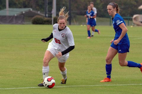 Austin Peay Women's Soccer battles Eastern Illinois at home to a tie but secures spot in OVC Championship. (APSU Sports Information) Austin Peay Women's Soccer battles Eastern Illinois at home to a tie but secures spot in OVC Championship. (APSU Sports Information)