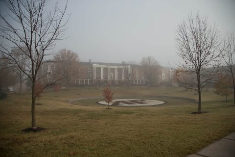 Austin Peay State University's Harned Hall has all the creaks and groans of an old building, and the tales of haunting persist. (APSU)