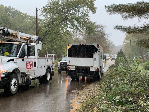 Crews continue to work, safely, to restore power to Clarksville residents.