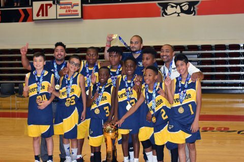 The Riverside (CA) Hawks claimed the Division 1 10U Championship in Clarksville in 2018.