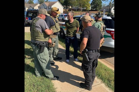 Local law enforcement agencies work together Sunday to capture wanted Attempted Homicide Suspect Thomas Reynolds.