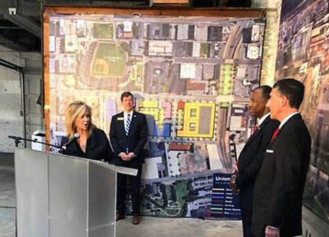 Marsha Blackburn, Ben Carson, David Kustoff and Brian Kelsey toured the Union Row development in Memphis. Marsha Blackburn, Ben Carson, David Kustoff and Brian Kelsey toured the Union Row development in Memphis.
