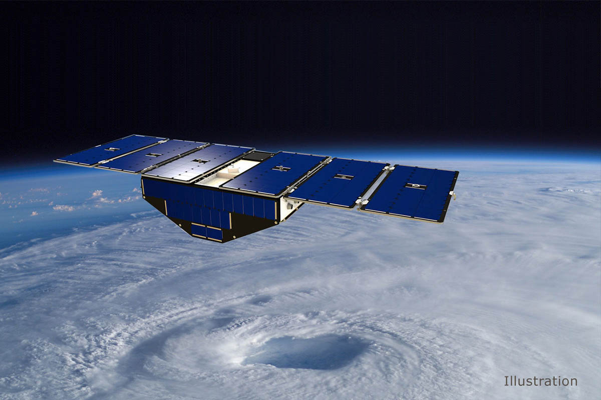 NASA CYGNSS Satellites use GPS to measure Hurricane Winds - Clarksville 